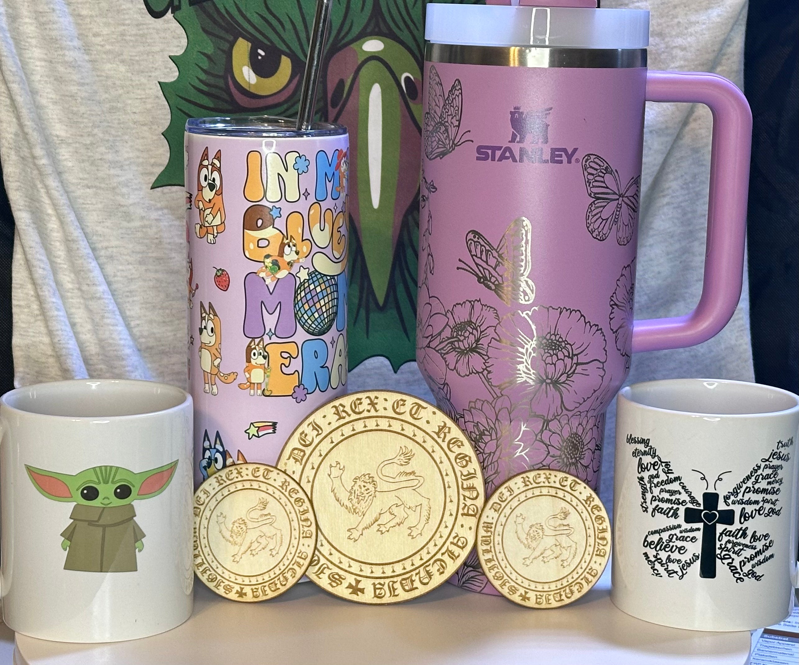 Customizable Metal, Rubber Stamps, Glass, Tumblers, Stone  Engravings and Gifts